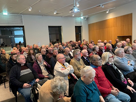 Audience at the International Bomber Command Centre - Lincoln